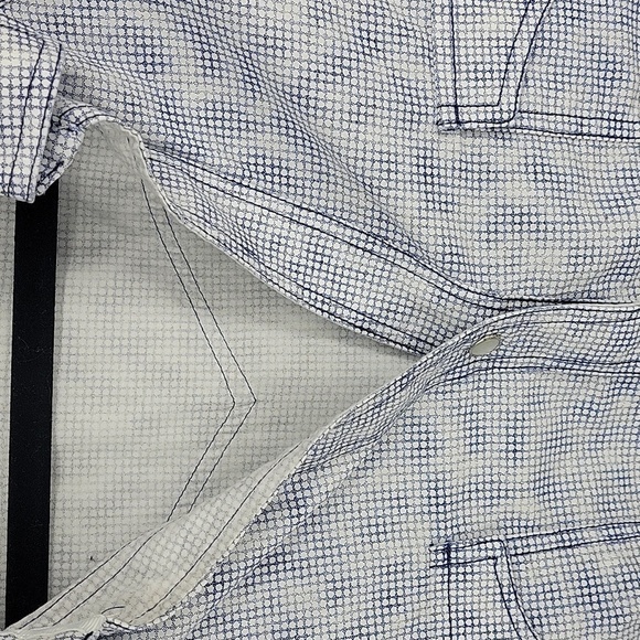 Rough Stock Panhandle Mens Pearl Snap 100% Cotton Western Button Up Size L - Picture 10 of 15